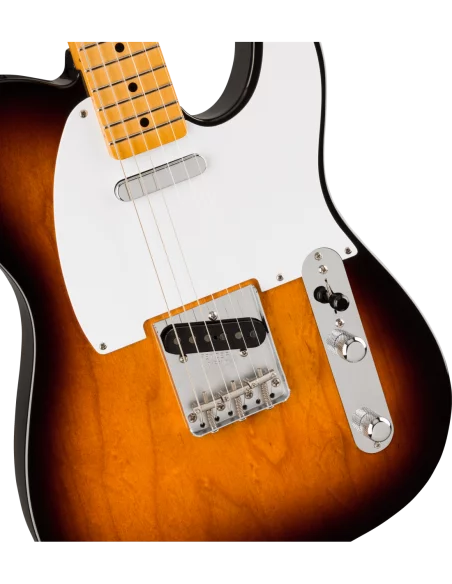 Detalle de la Guitarra Eléctrica Fender Vintera 50S Telecaster Maple Fingerboard 2 Color Sunburst
