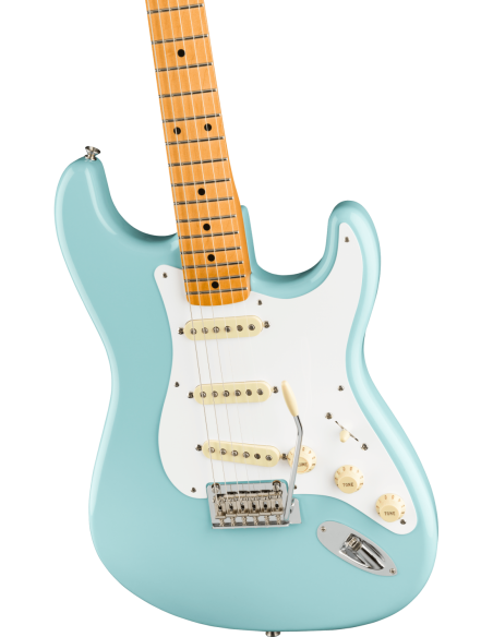 Cuerpo de la Guitarra Eléctrica Fender Vintera 50S Stratocaster Modified Maple Fingerboard Daphne Blue