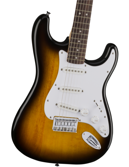 Cuerpo de la Guitarra Eléctrica Squier By Fender Bullet Stratocaster HT Laurel Fingerboard Brown Sunburst derecha