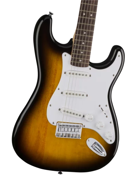 Cuerpo de la Guitarra Eléctrica Squier By Fender Bullet Stratocaster HT Laurel Fingerboard Brown Sunburst derecha