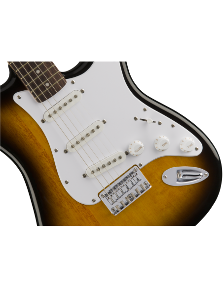Cuerpo de la Guitarra Eléctrica Squier By Fender Bullet Stratocaster HT Laurel Fingerboard Brown Sunburst detalle