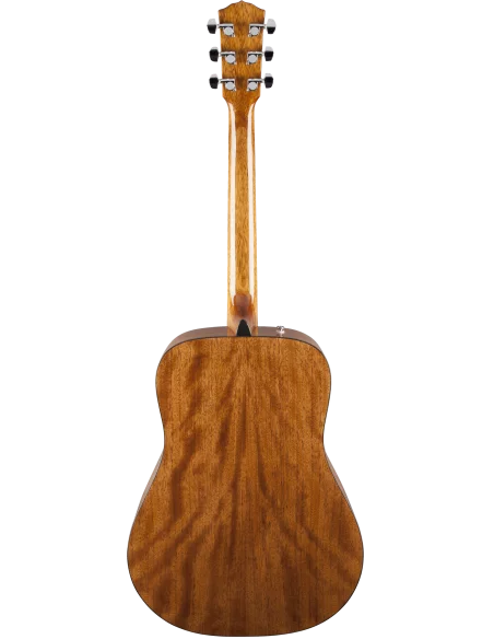 Trasera de la Guitarra Acústica Fender Cd-60 Dreadnough V3 Ds Walnut Fingerboard Natural