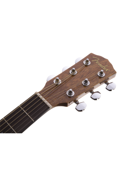 Clavijero de la Guitarra Acústica Fender Cd-60 Dreadnough V3 Ds Walnut Fingerboard Natural