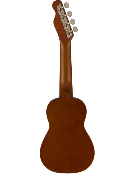 Fondo del Ukelele Fender Venice Soprano Walnut Fingerboard natural