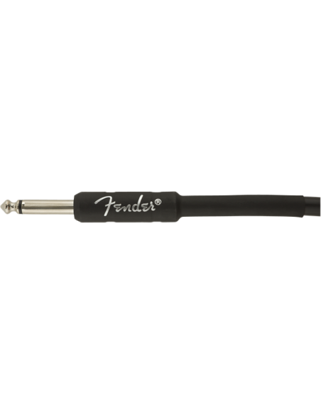 Cable Fender Professional Jack-Jack 3M Negro Recto-Acodado izquierda