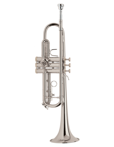 Trompeta Bach TR300H2 Plateada frontal