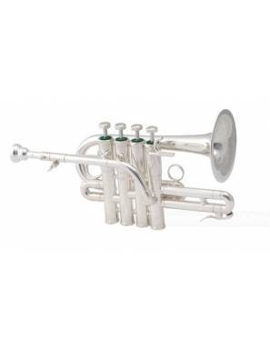 Trompeta Piccolo B&S BS31312-2-0D Plateada