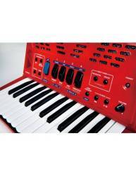 Acordeón Roland FR-1X Rojo de Teclado detalle teclado