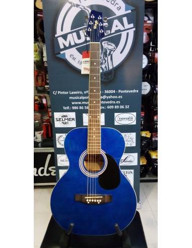 Guitarra Acústica Stagg SA20A Blue frontal