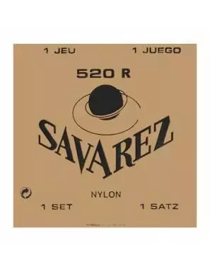 Juego Cuerdas Savarez 520R Nylon