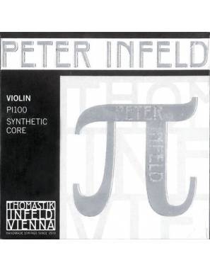 Juego Cuerdas Violín Thomastik Peter Infeld PI100 4/4 Tensión Media