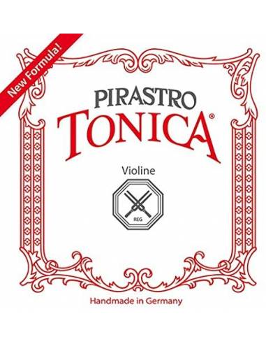 Cuerda 1 E(Mi) Violín Pirastro Tonica 312721 3/4-1/2 Tensión Media frontal