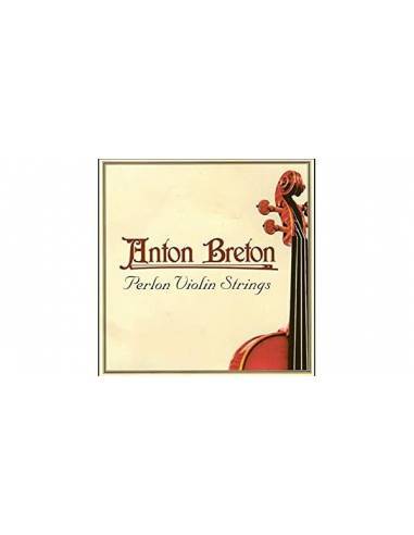 Juego Cuerdas Violín Anton Breton Perlon VNS150 4/4 frontal