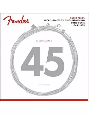 Cuerdas Bajo Eléctrico Fender 7250M NPS RW LS 45-105 (4)