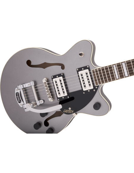Guitarra Eléctrica Gretsch G2655T Stremlliner Phantom Metallic cuerpo frontal