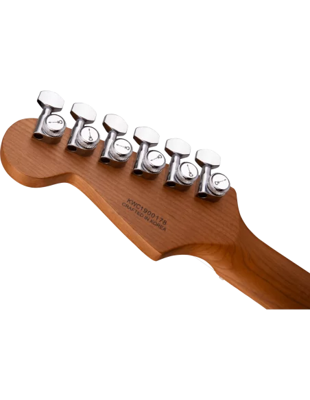 Guitarra Eléctrica Charvel PRO-MOD DK24 HSS 2PT CM Fresno Ceniza Roja clavijero posterior