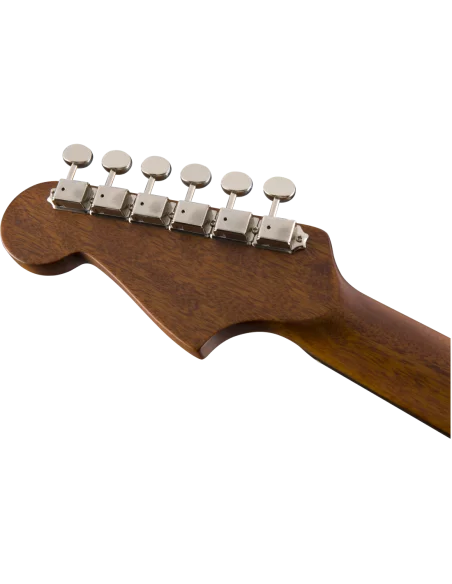 Guitarra Electroacústica Fender Redondo Player WN Belmont Blue clavijero posterior