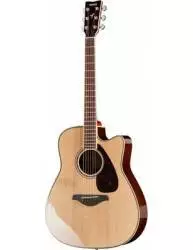 Guitarra Acústica Yamaha Fg830C Natural lateral