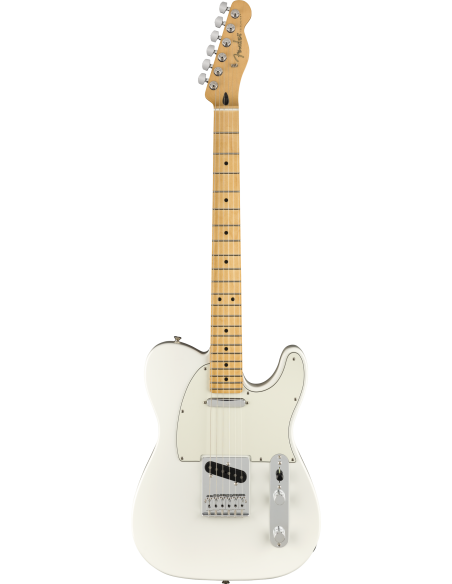 Guitarra Eléctrica Fender Player Tele MN Polar White frontal