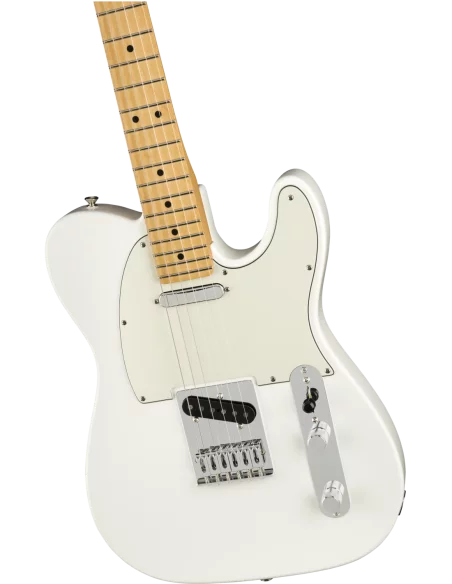 Guitarra Eléctrica Fender Player Tele MN Polar White cuerpo