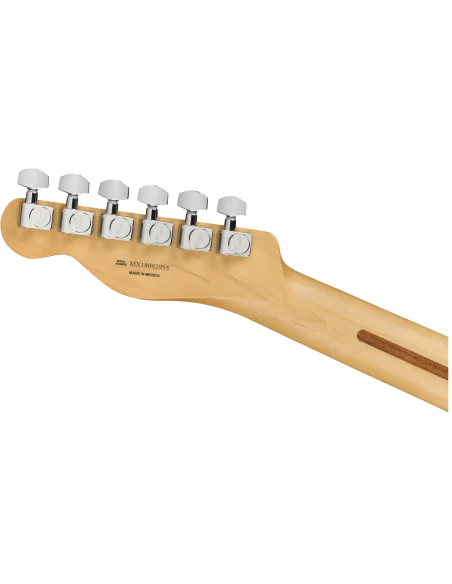 Guitarra Eléctrica Fender Player Tele MN Polar White clavijero posterior