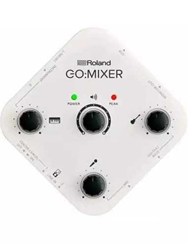 Interfaz Audio Roland GO:Mixer frontal