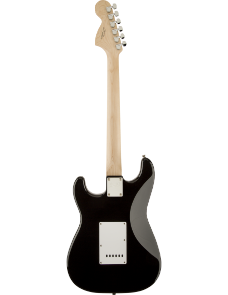 Trasera de la Guitarra Eléctrica Squier By Fender Affinity Series Mn Black