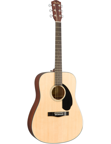 Guitarra Acústica Fender Cd-60S Dreadnought Walnut Fingerboard Natural lateral