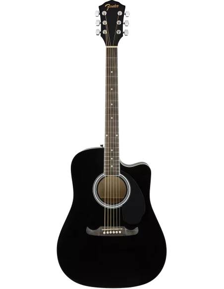Guitarra Electroacústica Fender Fa-125Ce Dreadnought Walnut Fingerboard Black