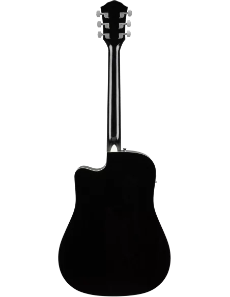 Fondo de la Guitarra Electroacústica Fender Fa-125Ce Dreadnought Walnut Fingerboard Black
