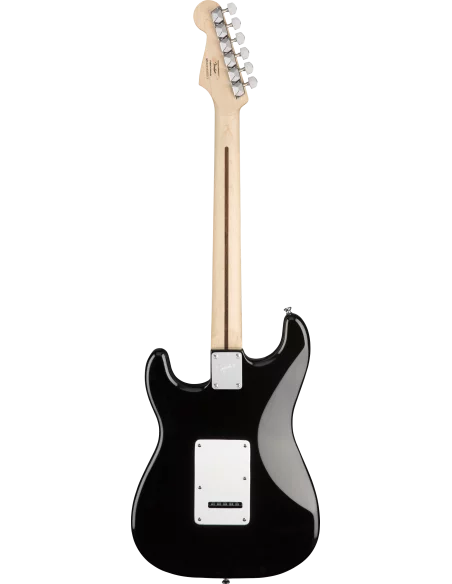 Fondo de la Guitarra Eléctrica Squier By Fender Stratocaster Black 10G del pack