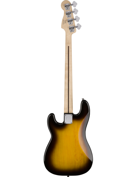 Bajo Eléctrico Squier By Fender Affinity Series Precision Bass Pj Brown Sunburst Rumble 15 revés