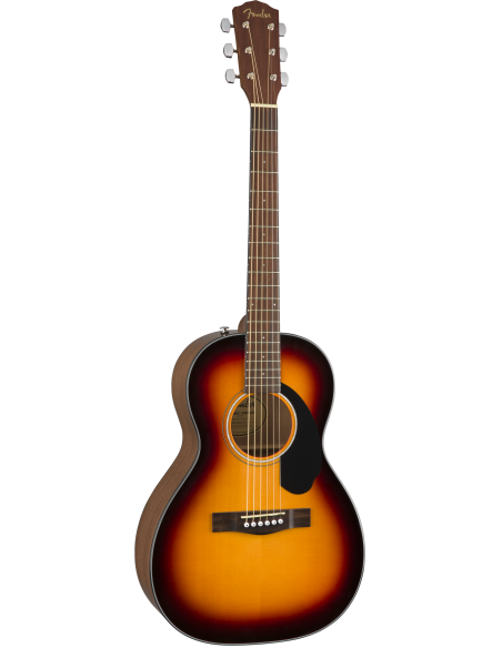 Guitarra Acústica Fender Cp-60S Parlor Walnut Fingerboard Sunburst lateral