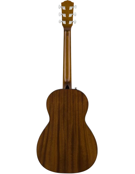 Trasera de la Guitarra Acústica Fender Cp-60S Parlor Walnut Fingerboard Natural