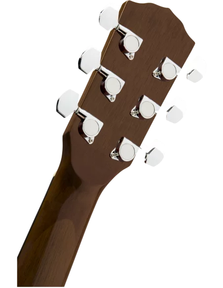 Clavijero de la Guitarra Acústica Fender Cp-60S Parlor Walnut Fingerboard Natural revés