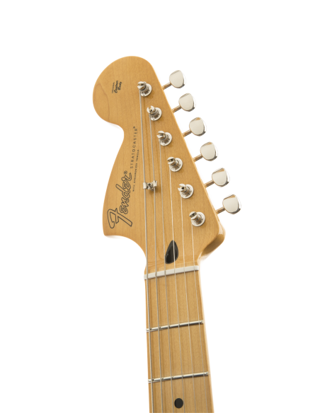 Clavijero de la Guitarra Eléctrica Fender Stratocaster Jimi Hendrix Signature Maple Fingerboard Olympic White