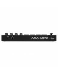Teclado Controlador Akai MPK MK3 Negro parte trasera