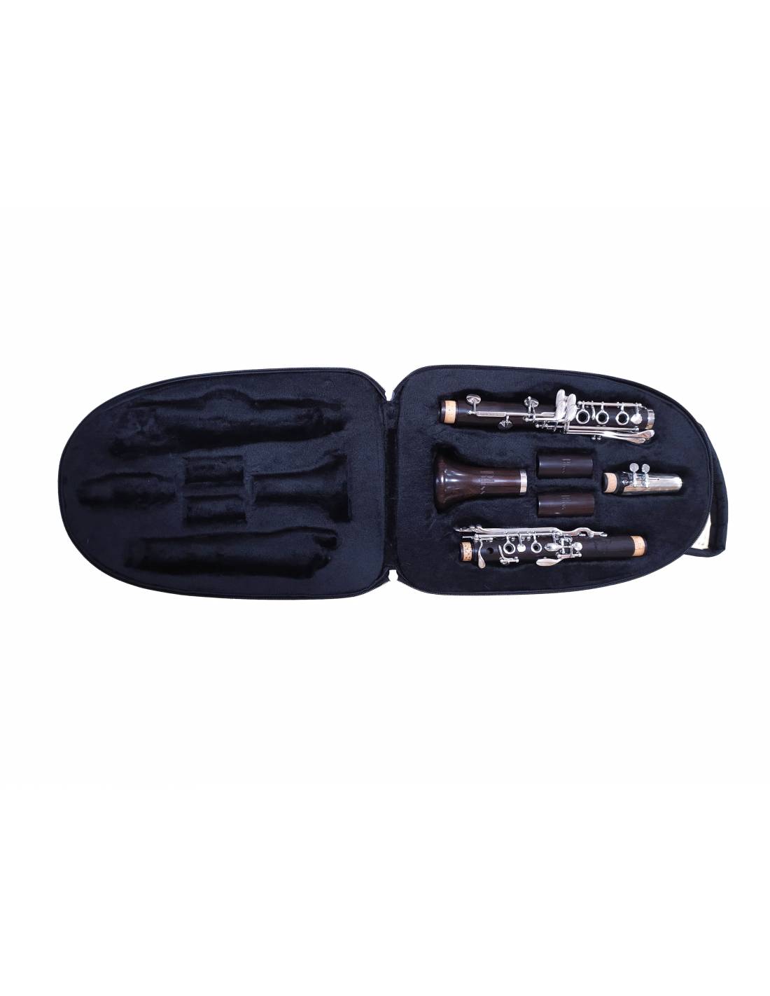 Estuche del Clarinete Leblanc Bliss L210S Gw abierto Estuche del Clarinete Leblanc Bliss L210S Gw abierto