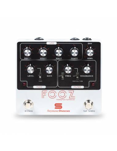 Pedal Efectos Seymour Duncan Pedale Fooz Analog Fuzz Synth frontal