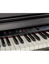 Teclado del Piano Digital Roland Hp704 Ch izquierda