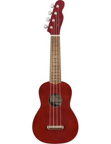 Ukelele Soprano Fender Venice Walnut Fingerboard Cherry