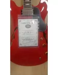 Guitarra Eléctrica Tokai ES198 SR certificado de autenticidad
