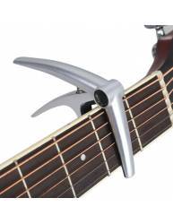 Cejilla Guitarra Cherub MC-1 Capo en uso