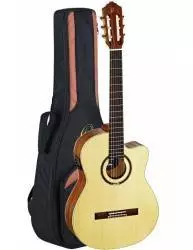 Guitarra Clásica Ortega RCE138SN-NT frontal