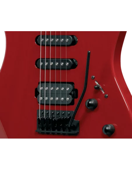Cuerpo de la Guitarra Eléctrica Lag A66M Roja del pack