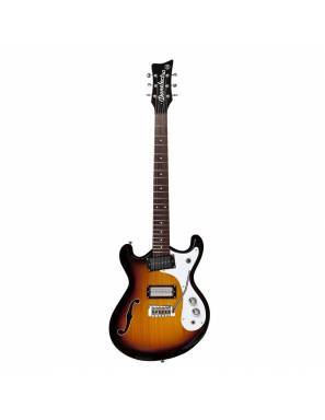 Guitarra Eléctrica Danelectro 66T 3 Tone Sunburst