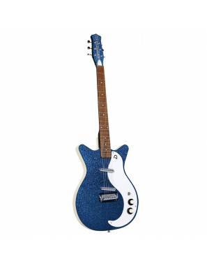 Guitarra Eléctrica Danelectro 59M Nos+ Deep Blue Metalflake