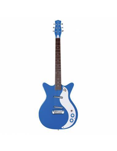 Guitarra Eléctrica Danelectro 59M Nos+ Go Go Blue frontal