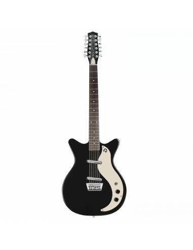 Guitarra Eléctrica Danelectro 12 Strings 59 Black frontal