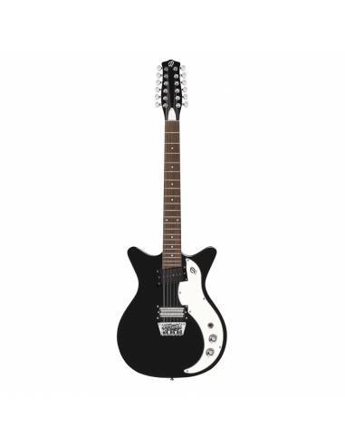 Guitarra Eléctrica Danelectro 59X 12 Cuerdas Black frontal